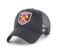 47 Brand Trucker Snapback Cap - Branson West Ham United Black