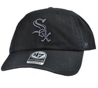 47 Brand Mens MLB Chicago White Sox Clean Up Cap - Black
