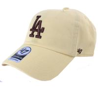 47 Brand Mens MLB Los Angeles Dodgers Clean Up Cap - Butter Yellow