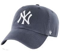 47 Brand Mens New York Yankees Clean Up Cap - Vintage Navy