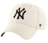 47 Brand Mens New York Yankees MVP Snapback Cap - Natural Cream