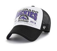 47 Brand Mesh Trucker Cap - Foam Champ Colorado Rockies White