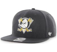 47 Brand Mighty Ducks Of Anaheim Captain Sidepatch Snapback Cap Black NHL