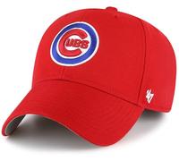 47 Brand MLB Alternate Color Primary Logo MVP Adjustable Structure Baseball Cap Hat, Adult One Size Fits All, Chicago Cubs, One size