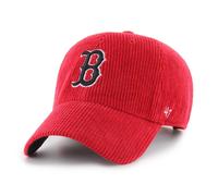 47 Brand MLB Boston Red Sox Thick Cord Cap 47 Clean Up Baseball Cap Cotton