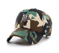 47 Brand MLB Detroit Tigers Digital Star Clean Up Strapback Cap Brown