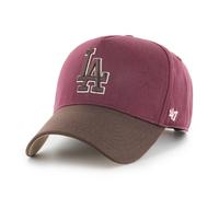 47 Brand MLB Los Angeles Dodgers Sure Shot Cap Dark Maroon Basecap