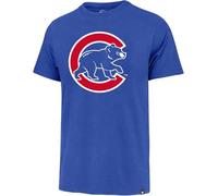 47 Brand MLB Men's Imprint Franklin Alternate Away Team Color Primary Logo Short Sleeve Baseball T-Shirt, Chicago Cubs, Medium