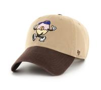 ’47 Brand MLB New York Mets Khaki Cartoon Icon Clean Up Strapback Cap