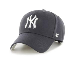 47 Brand MLB New York Yankees Ballpark Snap MVP Cap Basecap NY Logo Black Navy