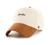 47 Brand MLB New York Yankees Cap New Script Suede Visor Strapback, Natural