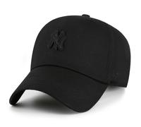 47 Brand MLB New York Yankees Clean Up Strapback Cap White Black Sandstone