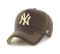47 Brand MLB New York Yankees Contrast Stitch Clean Up Cap Baseball Hat