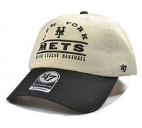 47 Mlb New York Mets Windham Clean Up Cap Beige