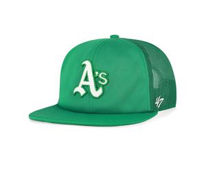 47 Brand MLB Oakland Athletics Golden Age Captain RL Cap Logo Patch Snapback
