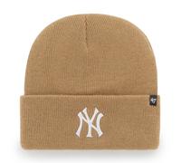47 Brand MLB Oversized Cuff Raised Embroidered Logo Beanie Warm Yarn Baseball