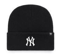 47 Brand MLB Oversized Cuff Raised Embroidered Logo Beanie Warm Yarn Baseball