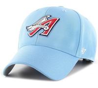 47 MLB Los Angeles Angels Juke MVP Adjustable Hat, One Size, Red