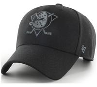 47 Brand MVP Mighty Ducks Of Anaheim Black Grey Snapback Curved Visor Cap