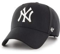 '47 Brand MVP Snapback NY New York Yankees Cap - Black / White