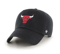 47 Brand NBA Unisex Basketball Team Alternate Primary Logo Clean Up Adjustable Cap Dad Hat Adult One Size Fits All, Chicago Bulls, One size