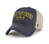 47 Brand NCAA Tuscaloosa Clean Up Michigan Wolverines Vintage Cap Navy