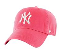 47 Brand Strapback Cap New York Yankees Clean Up Adjustable Pink