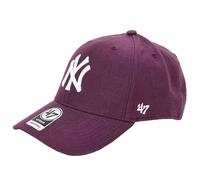 47 Brand New York Yankees MVP Snpaback Cap Plum B-MVPSP17WBP-PJ