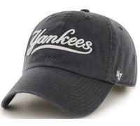 47 Brand New York Yankees Script Navy Clean Up Curved Strapback Cap Forty Seven
