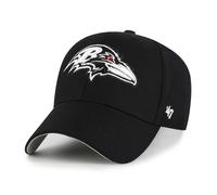 47 Baltimore Ravens NFL MVP Unisex Baseball Cap, Adjustable, Team Badge, Black
