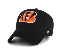 47 Cincinnati Bengals NFL Clean Up Unisex Baseball Cap, Adjustable, Team Badge, Black