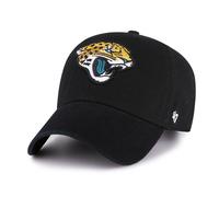 47 Jacksonville Jaguars NFL Clean Up Unisex Baseball Cap, Adjustable, Team Badge, Black
