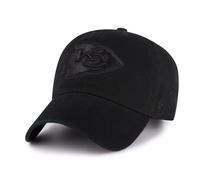 47 Kansas City Chiefs NFL Clean Up Unisex Baseball Cap, Adjustable, Team Badge, Black
