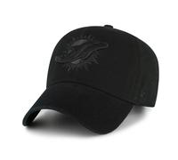 47 Miami Dolphins NFL Clean Up Unisex Baseball Cap, Adjustable, Team Badge, Black