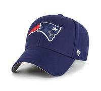 47 New England Patriots NFL MVP Unisex Baseball Cap, Adjustable, Team Badge, Light Navy