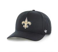 47 New Orleans Saints NFL Hitch RF Unisex Baseball Cap, Adjustable, Team Badge, Black