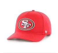 47 San Francisco 49ers NFL Hitch RF Unisex Baseball Cap, Adjustable, Team Badge, Red