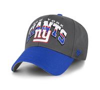 47 Brand NFL Cap Split Block MVP New York Giants Charcoal Logo Curved Brim