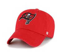 47 Tampa Bay Buccaneers NFL Clean Up Unisex Baseball Cap, Adjustable, Team Badge, Red