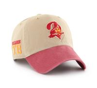 '47 Brand NFL Cap Tampa Bay Buccaneers Historic Ashfield Clean Up Baseball Logo