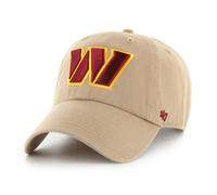47 Brand NFL Cap Washington Commanders 47 Clean Up Baseball Cap Logo Embroidery