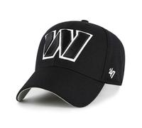 47 Washington Commanders NFL MVP Unisex Baseball Cap, Adjustable, Team Badge, Black