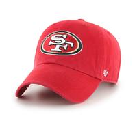 47 Brand NFL San Francisco 49ers Red Strapback Cap Logo Embroidery
