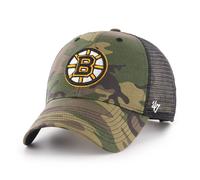 47 Brand NHL Boston Bruins Camo Branson '47 MVP Cap Trucker Hat Hockey Beanie