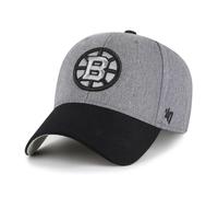 47 Brand NHL Boston Bruins Granite MVP Charcoal Baseball Cap Logo Patch