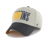47 Brand NHL Cap Half Block Text MVP Boston Bruins Grey Baseball Hat
