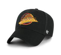 47 Brand NHL Cap Legend MVP Vancouver Canucks Black Strapback Logo Patch
