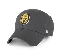 47 Brand NHL Las Vegas Golden Knights Legend MVP Charcoal Strapback Cap
