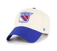 47 Brand NHL New York Rangers Replica Sure Shot Snap Cap, Natural, One Size