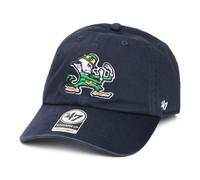 47 Brand Notre Dame Baseball Cap - NCAA Clean Up - Navy Blue